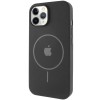 Чехол Silicone Case Full Protective (AA) with MagSafe для Apple iPhone 11 Pro Max (6.5") Черный / Black