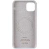 Чохол для iPhone 11 Pro Max з MagSafe Silicone Case Full Protective (White)