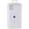 Чохол для iPhone 11 Pro Max з MagSafe Silicone Case Full Protective (White)