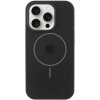 Чохол Silicone Case Full Protective (AA) with MagSafe для Apple iPhone 12 Pro / 12 (6.1") Чорний / Black