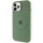 Чехол Silicone Case Full Protective (AA) with MagSafe для Apple iPhone 12 Pro Max (6.7") Зеленый / Pine green