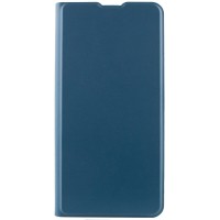 Кожаный чехол-книга GETMAN Elegant (PU) для Samsung Galaxy A04e Синий