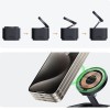 Компактний БЗП+HUB Baseus MagPro Series II 7-in-1 в чорному кольорі