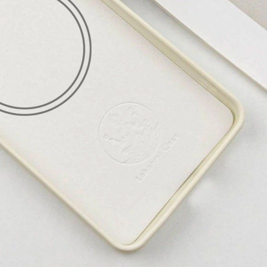Чохол Silicone Cover Lakshmi Full Camera (AA) with MagFit для Samsung Galaxy S23 FE Білий / White - зображення 2 