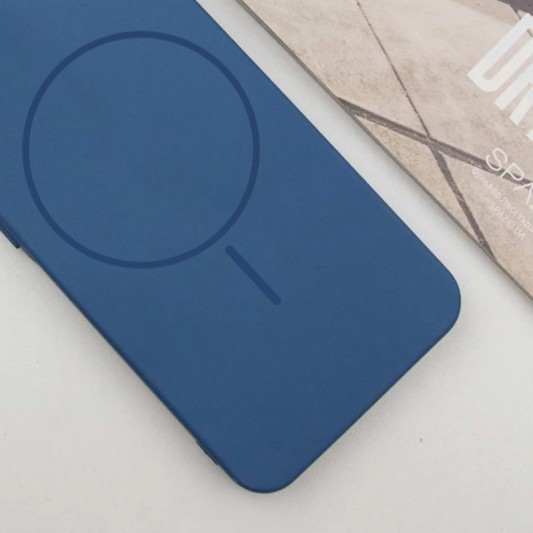Чохол Silicone Cover Lakshmi Full Camera (AA) with MagFit для Samsung Galaxy S23 FE Синій / Navy blue - зображення 1 