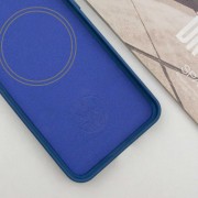Чохол Silicone Cover Lakshmi Full Camera (AA) with MagFit для Samsung Galaxy S23 FE Синій / Navy blue
