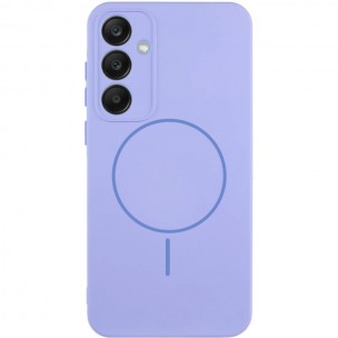 Чехол Silicone Cover Lakshmi Full Camera (AA) with MagFit для Samsung Galaxy S23 FE Сиреневый / Dasheen
