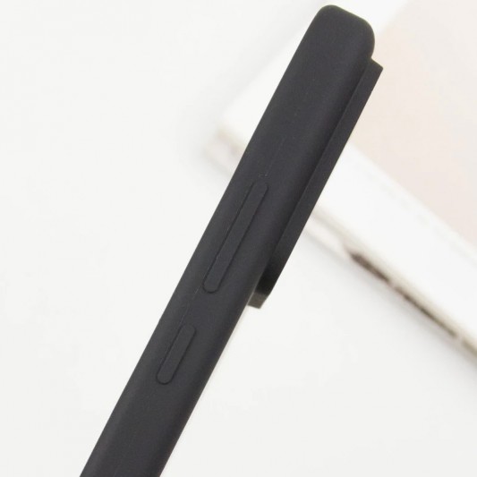 Чохол Silicone Cover Lakshmi Full Camera (AA) with MagFit для Samsung Galaxy S23 FE Чорний / Black - зображення 3 