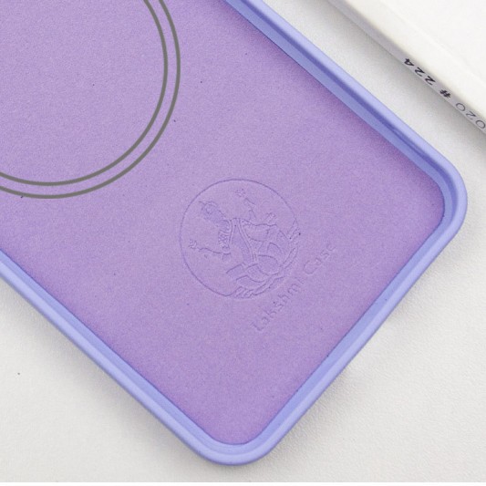 Чехол Silicone Cover Lakshmi Full Camera (AA) with MagFit для Samsung Galaxy S23 Сиреневый / Dasheen - изображение 2