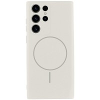 Чохол Silicone Cover Lakshmi Full Camera (AA) with MagFit для Samsung Galaxy S23 Ultra Білий / White
