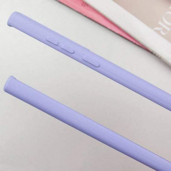 Чохол Silicone Cover Lakshmi Full Camera (AA) with MagFit для Samsung Galaxy S23 Ultra Бузковий / Dasheen