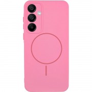 Чохол Silicone Cover Lakshmi Full Camera (AA) with MagFit для Samsung Galaxy S23+ Рожевий / Light pink