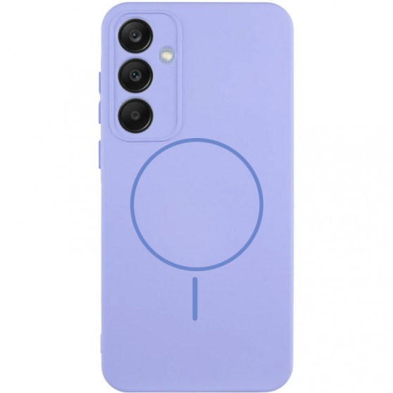 Чохол Silicone Cover Lakshmi Full Camera (AA) with MagFit для Samsung Galaxy S23+ Бузковий / Dasheen