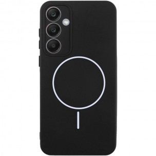 Чехол Silicone Cover Lakshmi Full Camera (AA) with MagFit для Samsung Galaxy S23+ Черный / Black