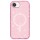 Чехол TPU Galaxy Sparkle (MagFit) для Apple iPhone 16e (6.1") Pink+Glitter