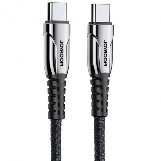 Дата кабель Joyroom S-1230K1 Type-C to Type-C 60W (1.2m) Чорний
