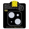 Захисне скло на камеру для iPhone 15 / 15 Plus Full Block (Чорний)