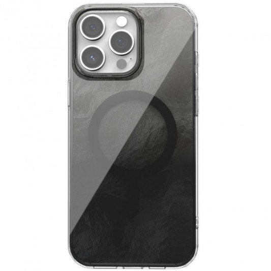 Чехол TPU Shiny Mountain (MagFit) для Apple iPhone 15 Pro Max (6.7") Black