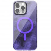 Чехол TPU Shiny Mountain (MagFit) для Apple iPhone 15 Pro Max (6.7") Purple