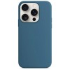 Чехол для iPhone 13 Pro Max Epik Silicone Case Full Protective (AA) NO LOGO, Синий / Blue Jay
