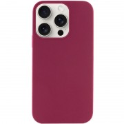 Чохол Silicone Case Full Protective (AA) NO LOGO для Apple iPhone 14 Pro (6.1") Бордовий / Maroon