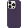 Чохол Silicone Case Full Protective (AA) NO LOGO для Apple iPhone 14 Pro Max (6.7") Фіолетовий / Elderberry
