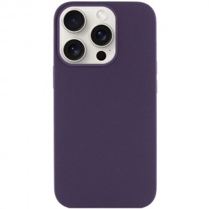 Чехол Silicone Case Full Protective (AA) NO LOGO для Apple iPhone 14 Pro Max (6.7") Фиолетовый / Elderberry