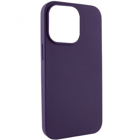 Чохол Silicone Case Full Protective (AA) NO LOGO для Apple iPhone 14 Pro Max (6.7") Фіолетовий / Elderberry - зображення 1 