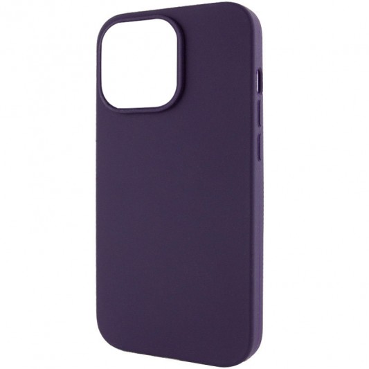 Чохол Silicone Case Full Protective (AA) NO LOGO для Apple iPhone 14 Pro Max (6.7") Фіолетовий / Elderberry - зображення 2 