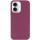 Чехол Silicone Case Full Protective (AA) NO LOGO для Apple iPhone 16 (6.1") Бордовый / Plum