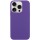 Чехол Silicone Case Full Protective (AA) NO LOGO для Apple iPhone 16 Pro (6.3") Фиолетовый / Amethyst