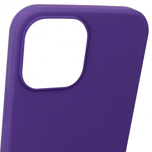 Чохол Silicone Case Full Protective (AA) NO LOGO для Apple iPhone 16 Pro (6.3") Фіолетовий / Amethyst - зображення 5 