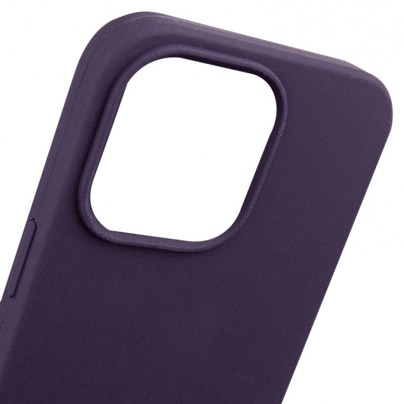 Чехол Silicone Case Full Protective (AA) NO LOGO для Apple iPhone 16 Pro Max (6.9") Фиолетовый / Elderberry