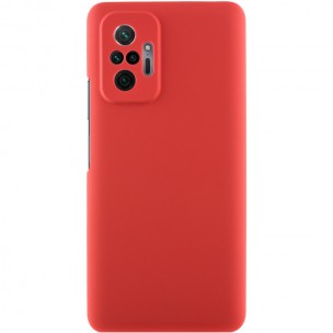 Чохол TPU GETMAN Liquid Silk Full Camera для Xiaomi Redmi Note 10 Pro / 10 Pro Max Червоний / Red