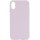 Чохол Silicone Case Full Protective (AA) NO LOGO для Apple iPhone X / XS (5.8") Бузковий / Lilac