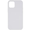Чехол Silicone Case Full Protective (AA) NO LOGO для iPhone 12 Pro / 12 (6.1") Белый / White