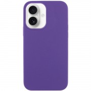 Чехол Silicone Case Full Protective (AA) NO LOGO для Apple iPhone 16 Plus (6.7") Фиолетовый / Amethyst