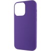 Чохол Silicone Case Full Protective (AA) NO LOGO для Apple iPhone 16 Plus (6.7") Фіолетовий / Amethyst