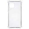 TPU чехол GETMAN Ease logo усиленные углы для Samsung Galaxy A12/M12 Бесцветный (прозрачный)