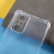 TPU чехол GETMAN Ease logo усиленные углы Full Camera для Xiaomi Redmi Note 10 Pro / 10 Pro Max Бесцветный (прозрачный)