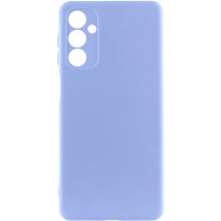 Чохол TPU GETMAN Liquid Silk Full Camera для Samsung Galaxy A24 4G Бузковий / Light purple
