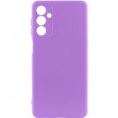 Чехол TPU GETMAN Liquid Silk Full Camera для Samsung Galaxy A24 4G Фиолетовый / Purple Чехол TPU GETMAN Liquid Silk Full Camera для Samsung Galaxy A24 4G Фиолетовый / Purple