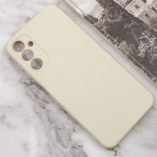 Чохол TPU GETMAN Liquid Silk Full Camera для Samsung Galaxy A24 4G Песочный / Sand - зображення 3 