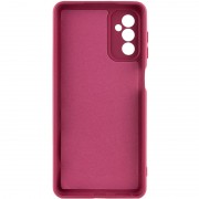 Чохол TPU GETMAN Liquid Silk Full Camera для Samsung Galaxy A24 4G Бордовий / Marsala