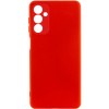 Чехол TPU GETMAN Liquid Silk Full Camera для Samsung Galaxy A24 4G Красный / Red