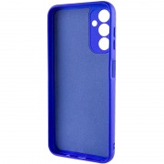 Чохол TPU GETMAN Liquid Silk Full Camera для Samsung Galaxy A24 4G Синій / Iris