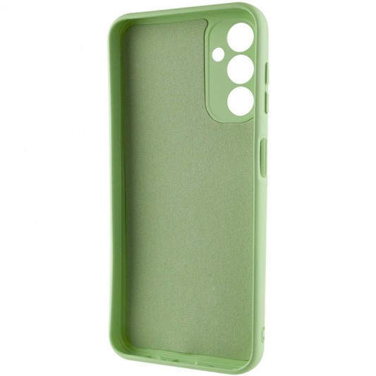 Чохол TPU GETMAN Liquid Silk Full Camera для Samsung Galaxy A24 4G Зелений / Pistachio - зображення 2 