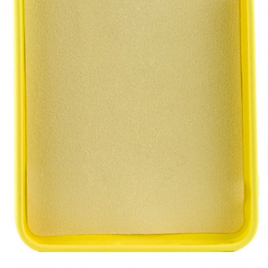 Чохол TPU GETMAN Liquid Silk Full Camera для Samsung Galaxy A24 4G Жовтий / Flash - зображення 2 
