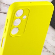 Чохол TPU GETMAN Liquid Silk Full Camera для Samsung Galaxy A24 4G Жовтий / Flash