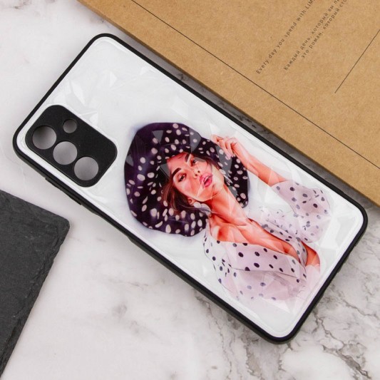TPU+PC чохол Prisma Ladies для Samsung Galaxy A24 4G Girl in a hat - зображення 2 